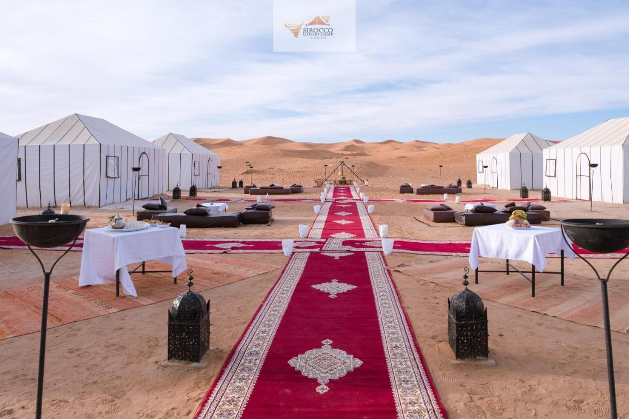 Hotel Sirocco Luxury Camp Merzouga Exteriér fotografie